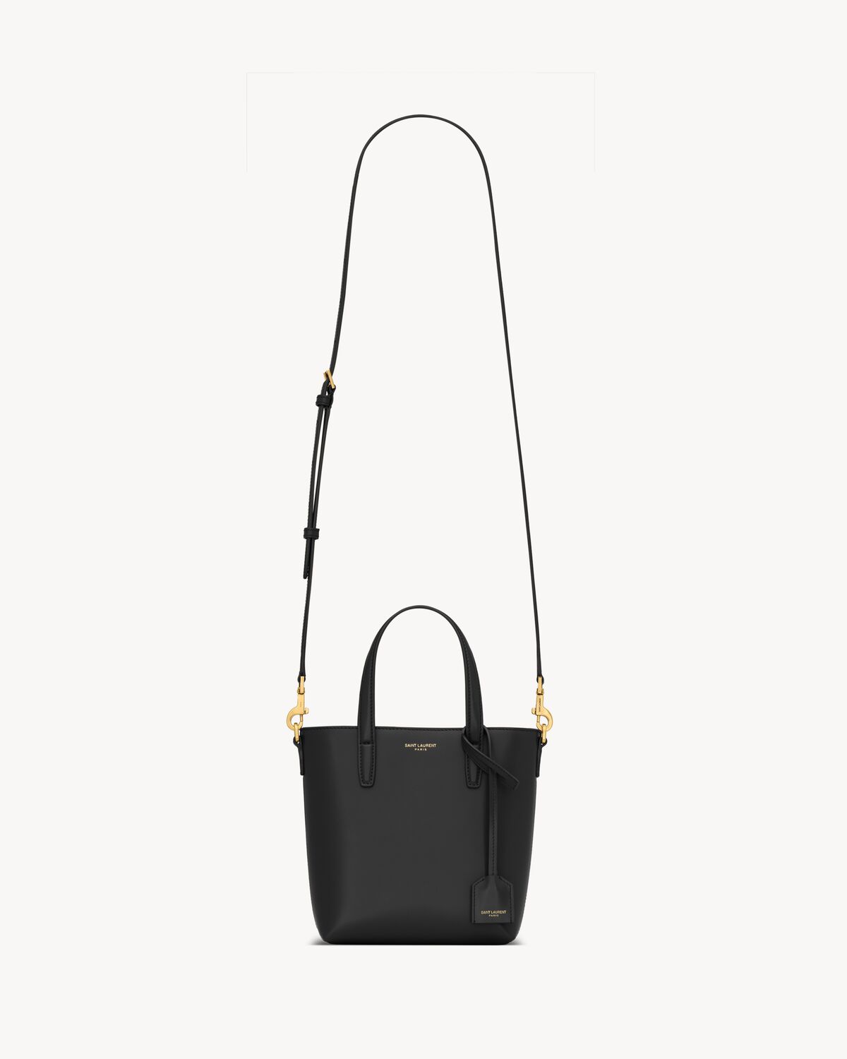 Replicate YSL Mini Toy Shopping Saint Laurent in Box Leather(1:1 replica)