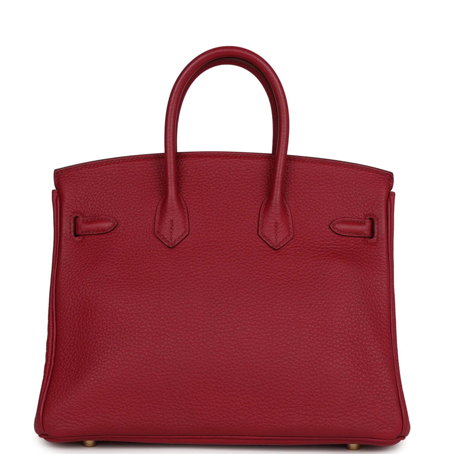 Replicate Hermes Birkin 25 Rubis Togo Gold Hardware(1:1 replica)