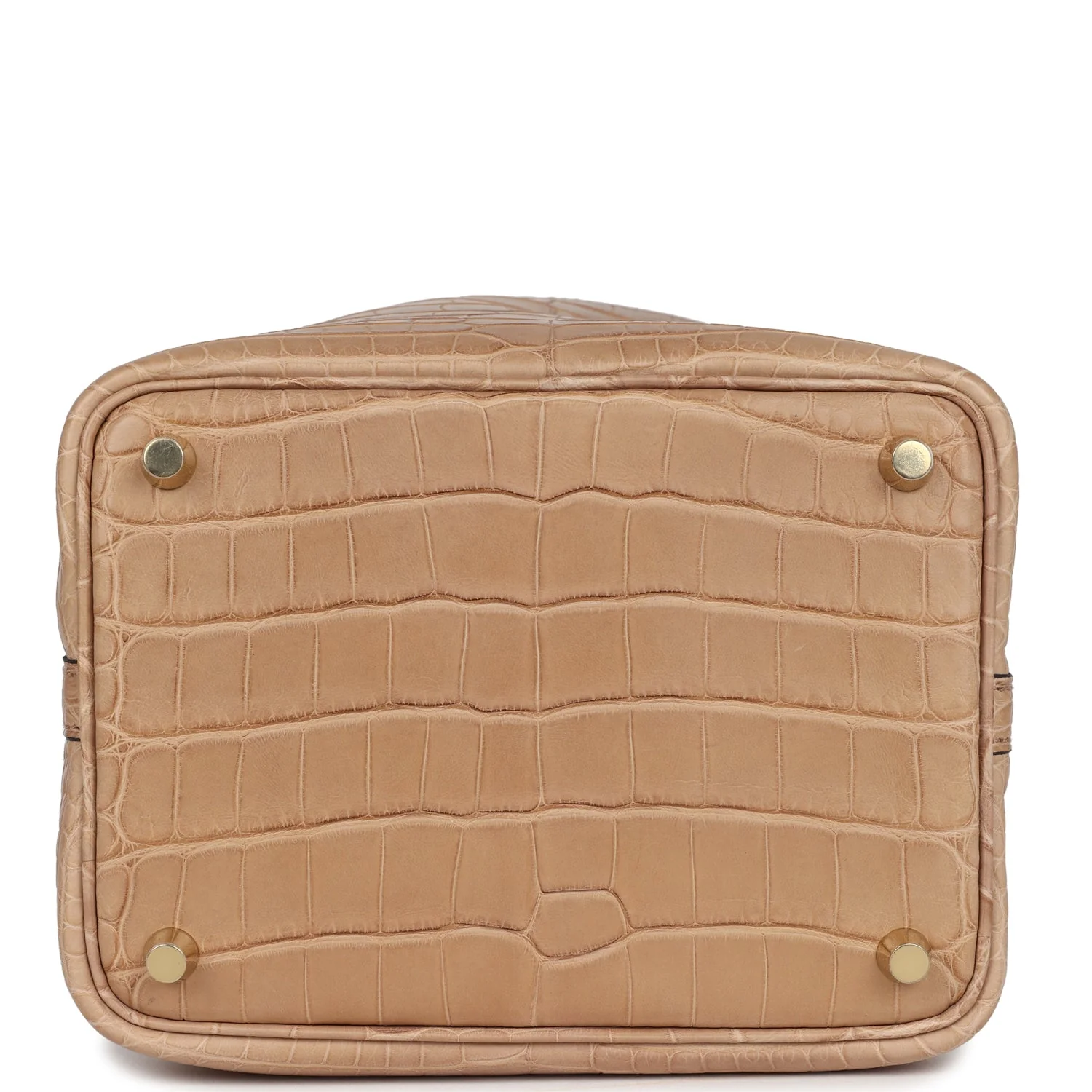Replicate Hermes Picotin Lock 18 Chai Matte Alligator Gold Hardware(1:1 replica)