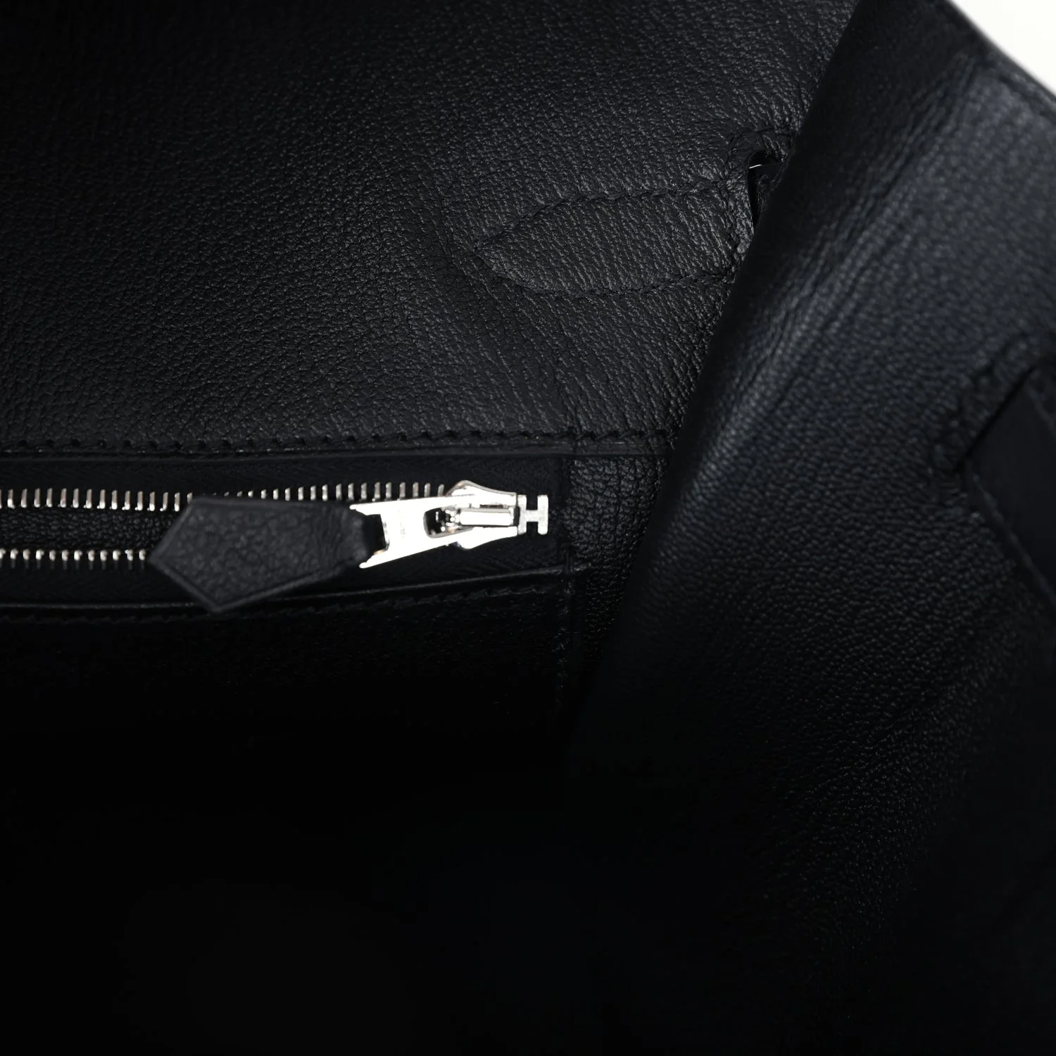 Replicate Hermes Birkin 35 Anate Black Evergrain Palladium Hardware(1:1 replica)