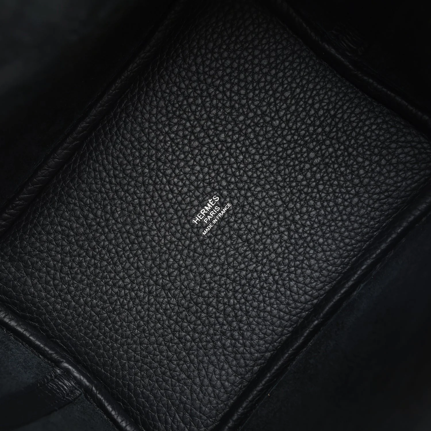 Replicate Hermes Picotin Lock 18 Black Clemence Palladium Hardware(1:1 replica)