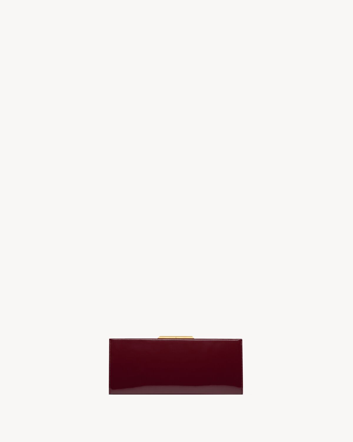 Replicate YSL Midnight Small Clutch In Lacquered Leather(1:1 replica)
