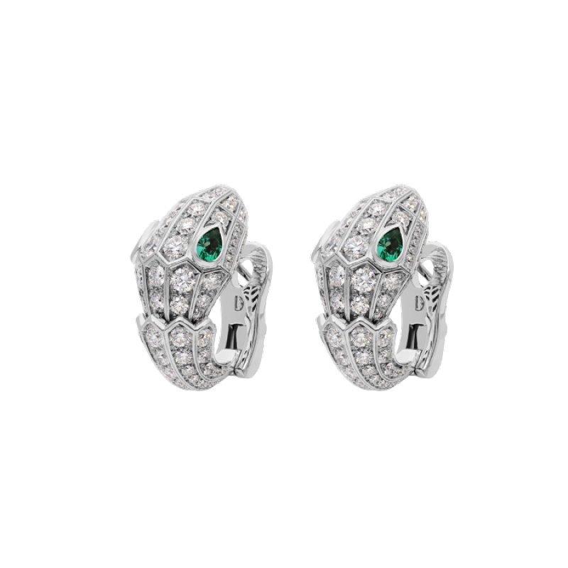 Replicate Serpenti Collection Earrings(1:1 replica)