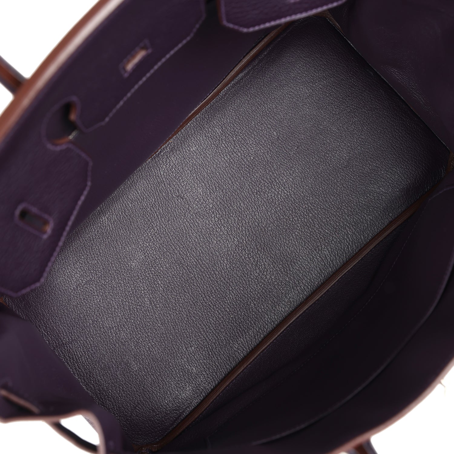 Replicate Hermes Birkin 35 Raisin Clemence Palladium Hardware(1:1 replica)