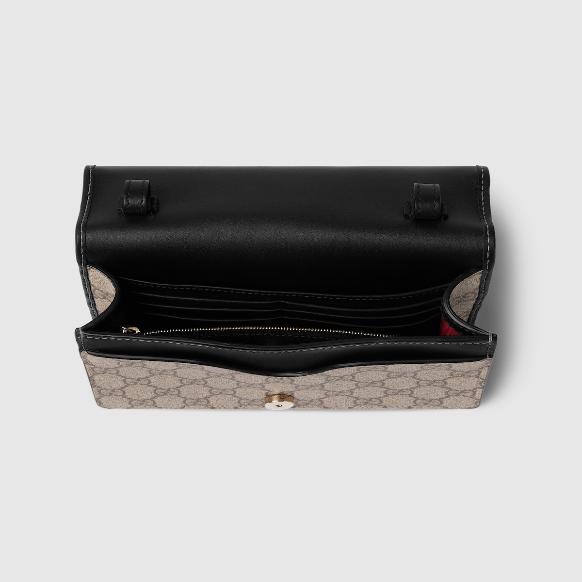 Replicate Gucci GG Emblem Super Mini Shoulder Bag(1:1 replica)