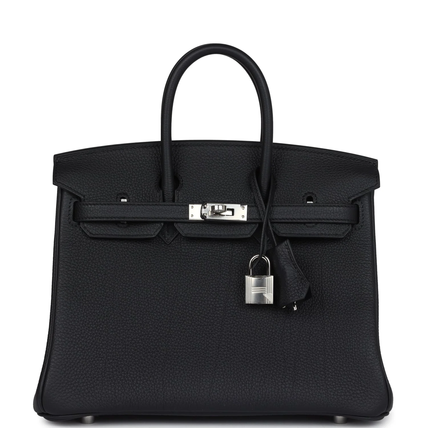 Replicate Hermes Birkin 25 Black Togo Palladium Hardware(1:1 replica)