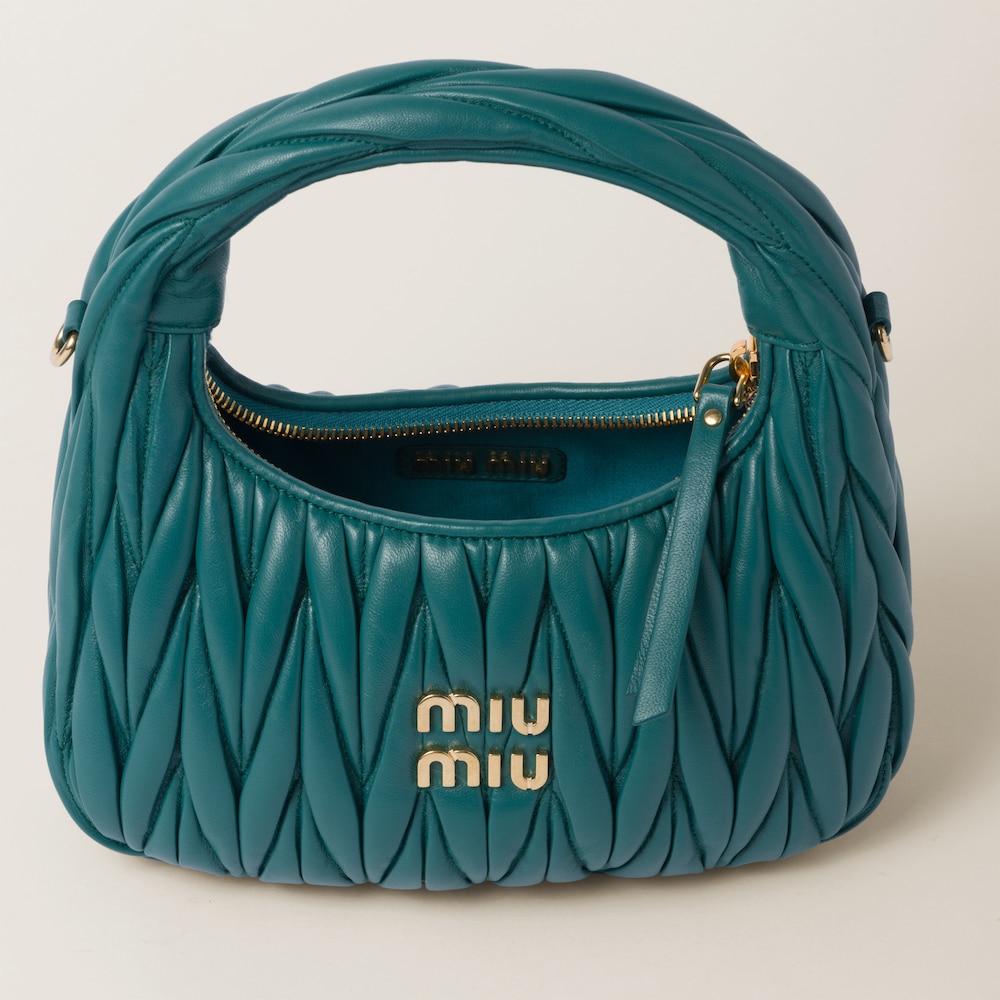 Replicate Wander matelassé nappa leather hobo bag(1:1 replica)