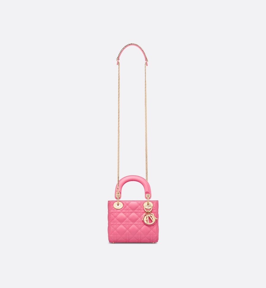 Replicate Dior Mini Dioriviera Lady Dior Bag(1:1 replica)