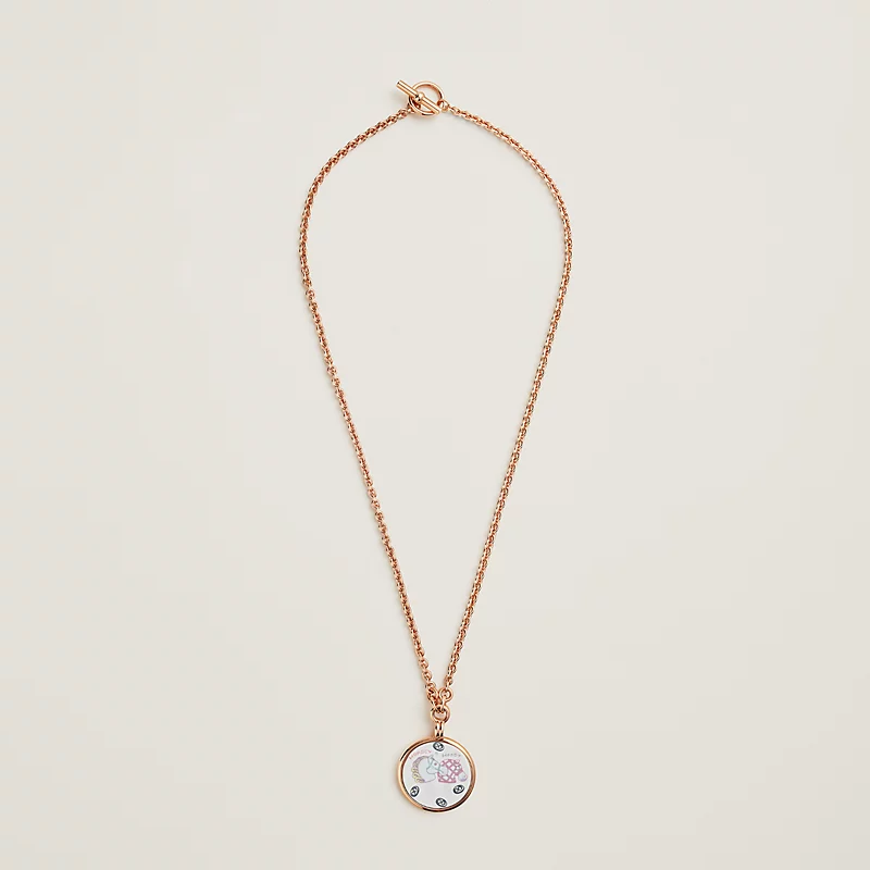 Replicate Medaille Funny Ice Cream necklace, small model(1:1 replica)