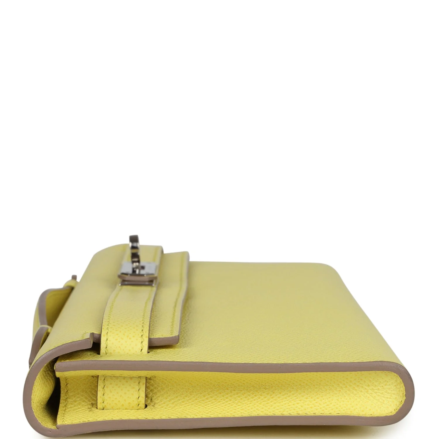 Replicate Hermes Kelly Cut Soufre Epsom Palladium Hardware(1:1 replica)