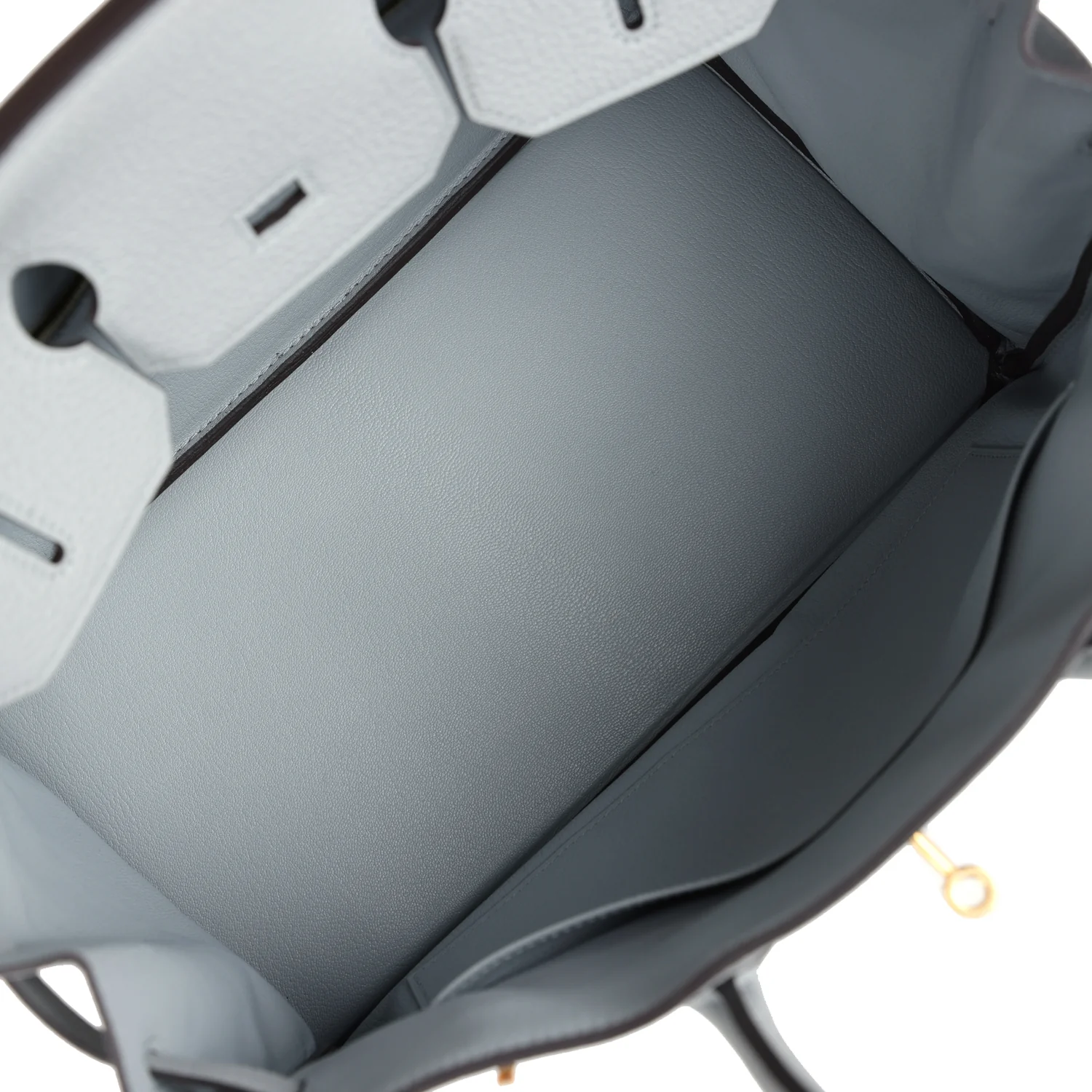 Replicate Hermes Birkin 35 Bleu Glacier Togo Gold Hardware(1:1 replica)