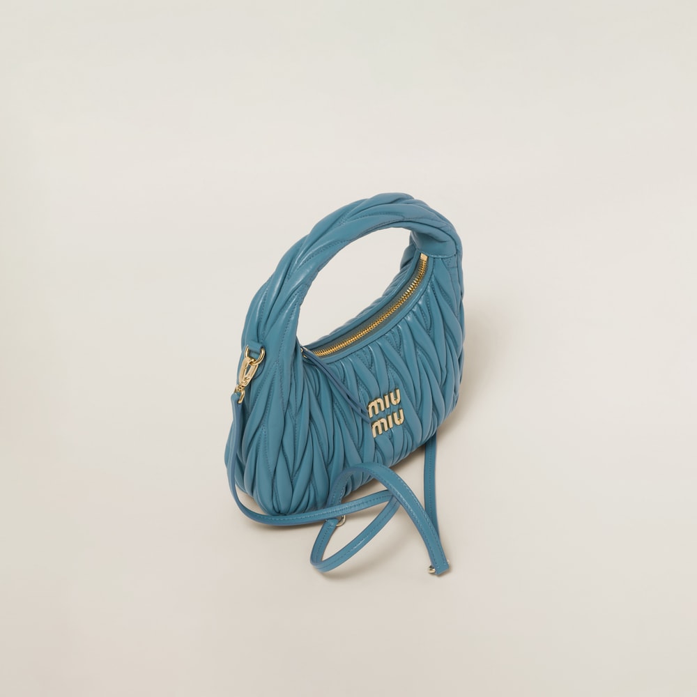 Replicate Wander matelassé nappa leather hobo bag(1:1 replica)