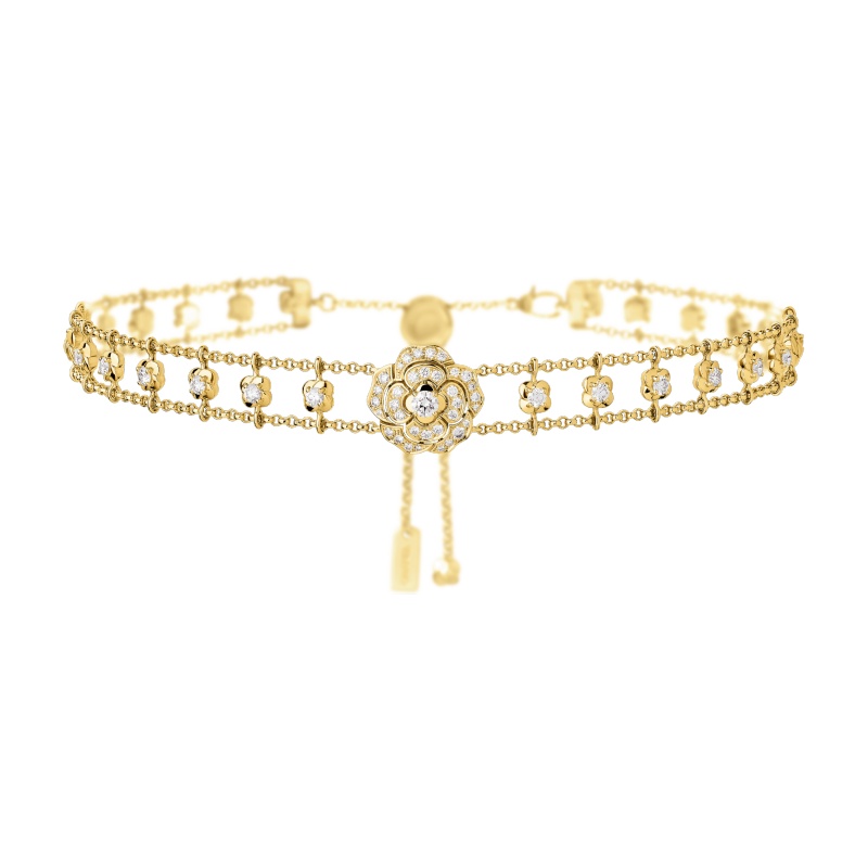 Replicate Bouton de Camélia choker(1:1 replica)