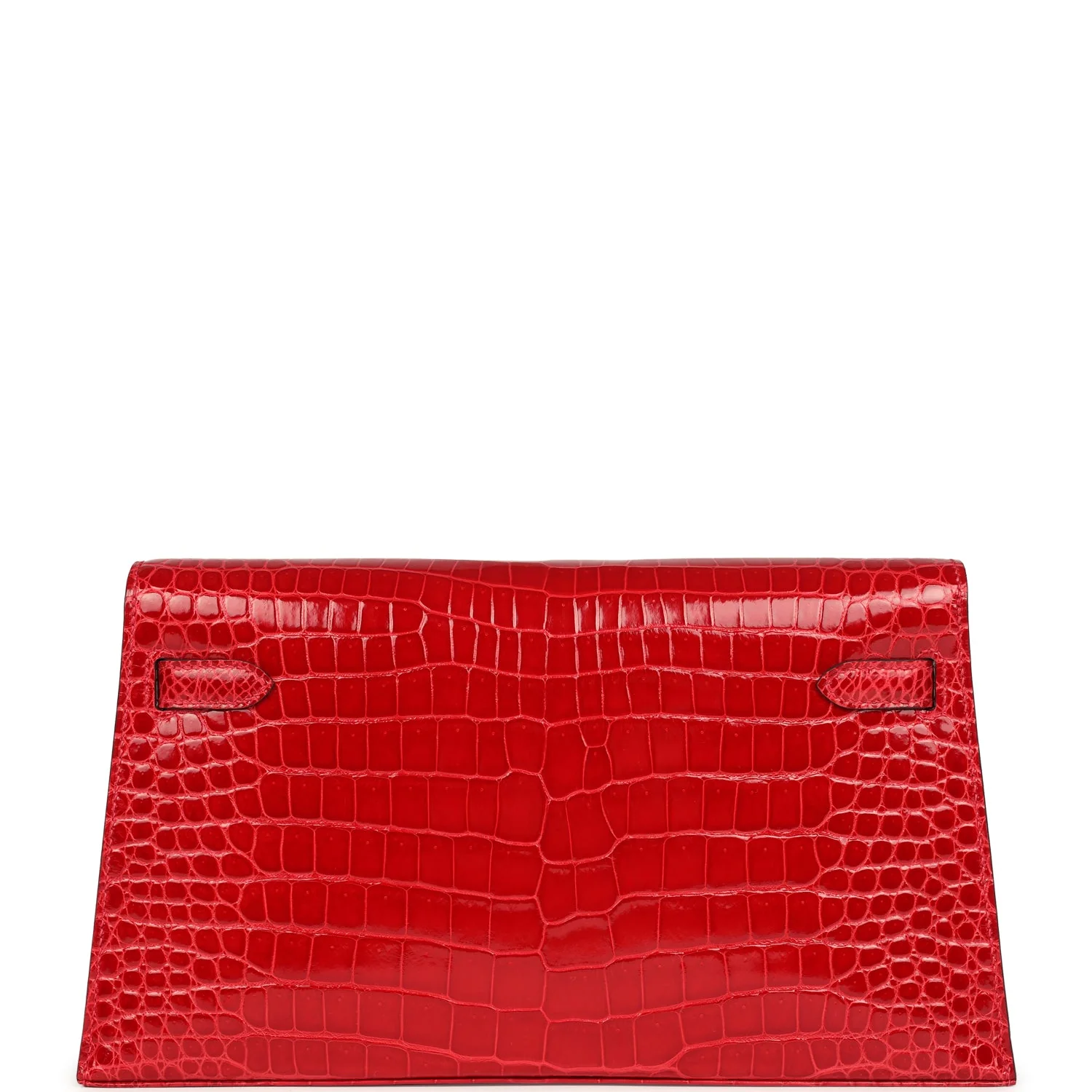 Replicate Hermes Kelly Elan Braise Shiny Porosus Crocodile Gold Hardware(1:1 replica)