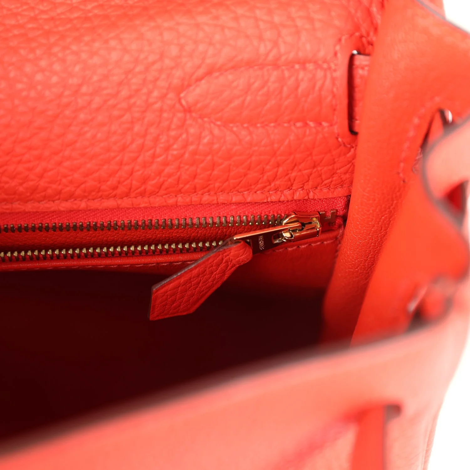 Replicate Hermes Kelly Retourne 32 Capucine Togo Gold Hardware(1:1 replica)