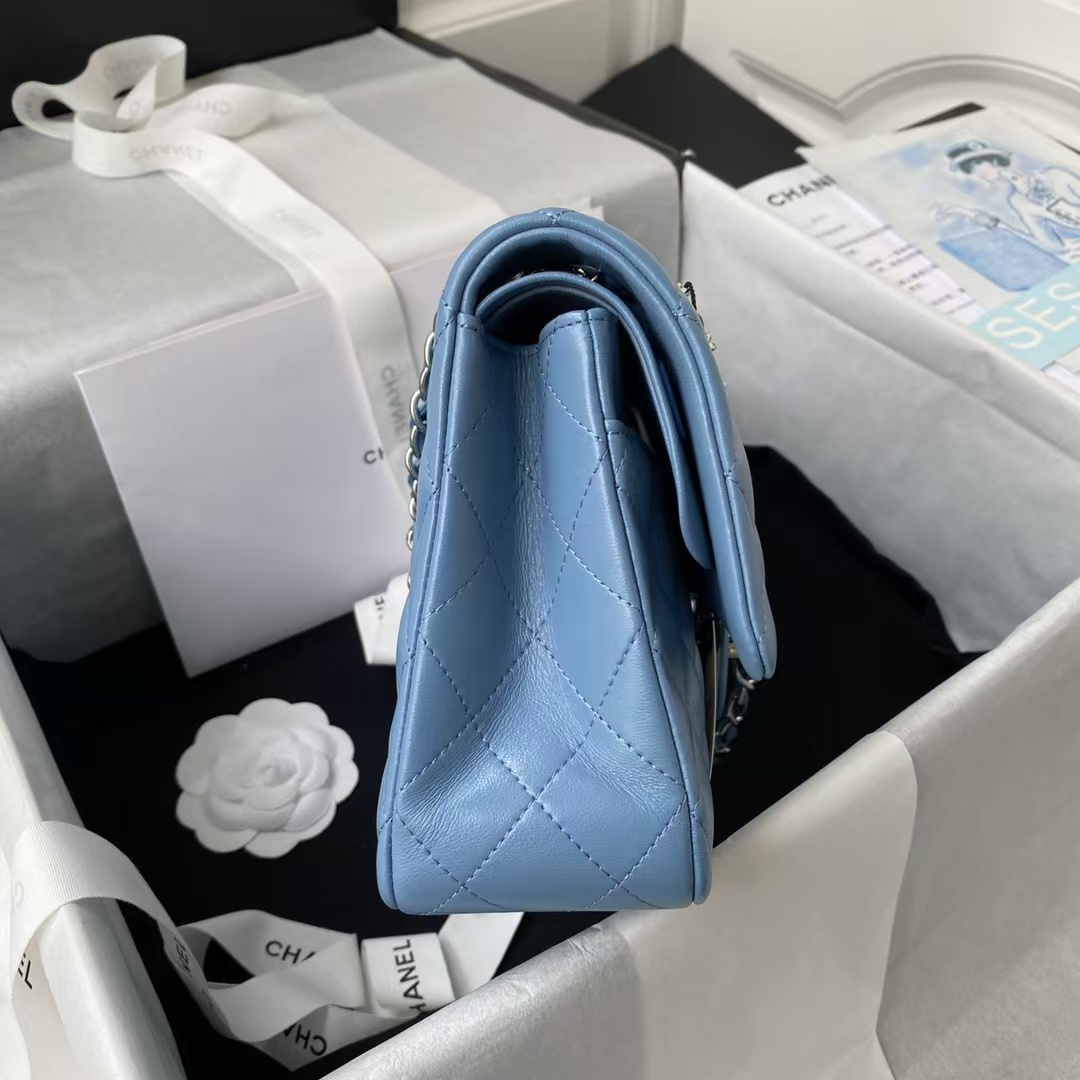 Replicate Chanel Classic 11.12 Handbag Silver Hardware(1:1 replica)