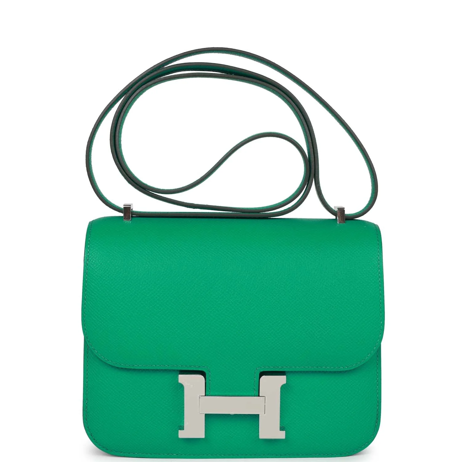 Replicate Hermes Constance 18 Vert Jade Epsom Palladium Hardware(1:1 replica)