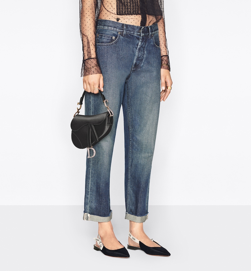 Replicate Dior Mini Saddle Bag with Strap(1:1 replica)