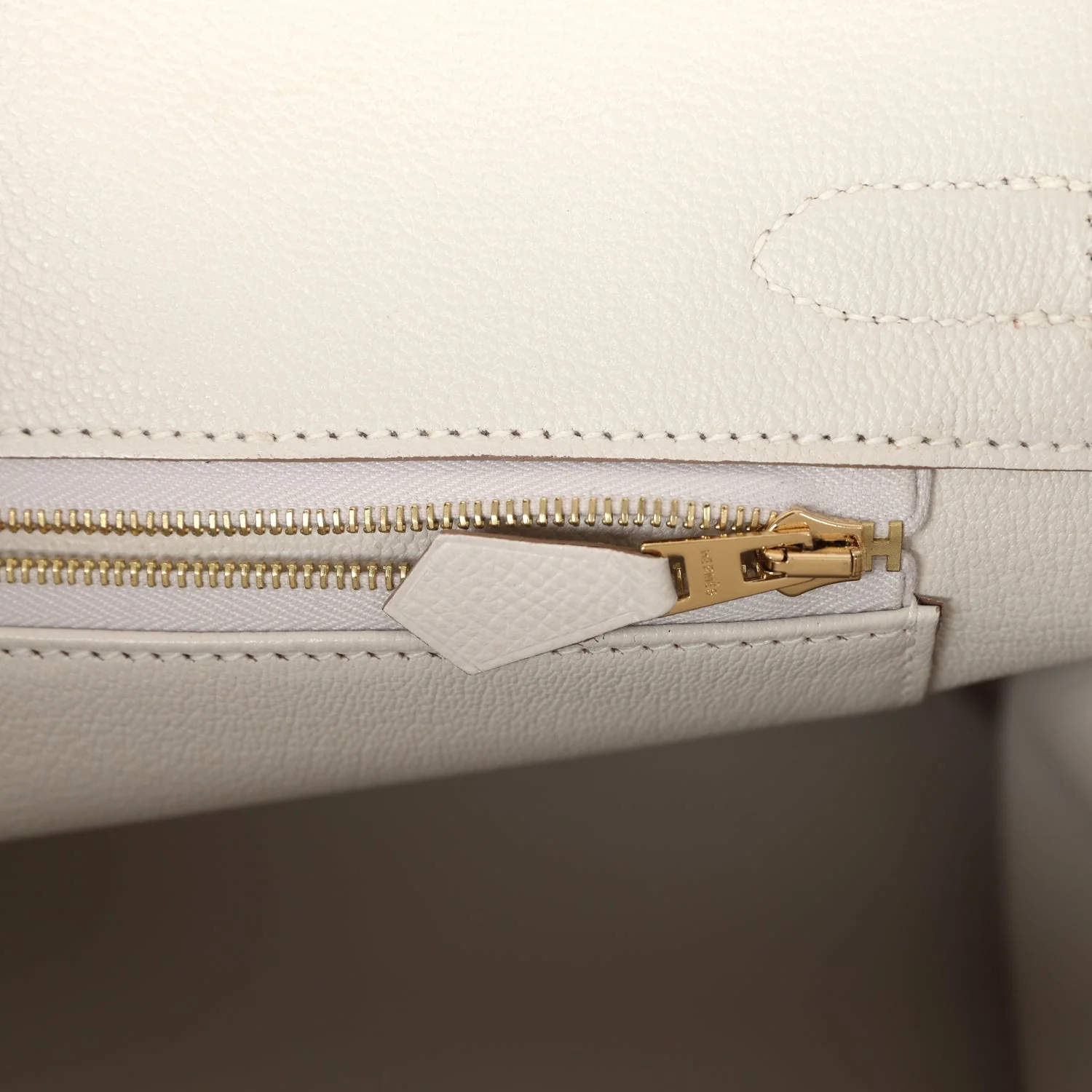 Replicate Hermes Birkin 30 Gris Pale Epsom Gold Hardware(1:1 replica)