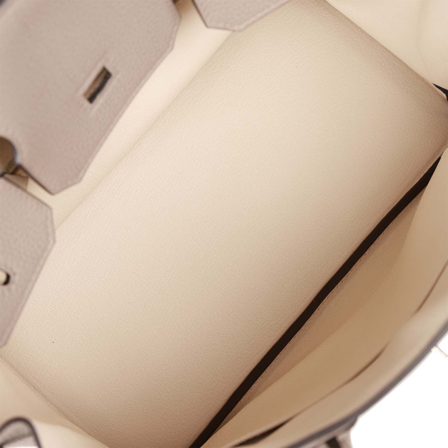 Replicate Hermes Special Order (HSS) Birkin 30 Gris Tourterelle and Craie Togo Palladium Hardware(1:1 replica)