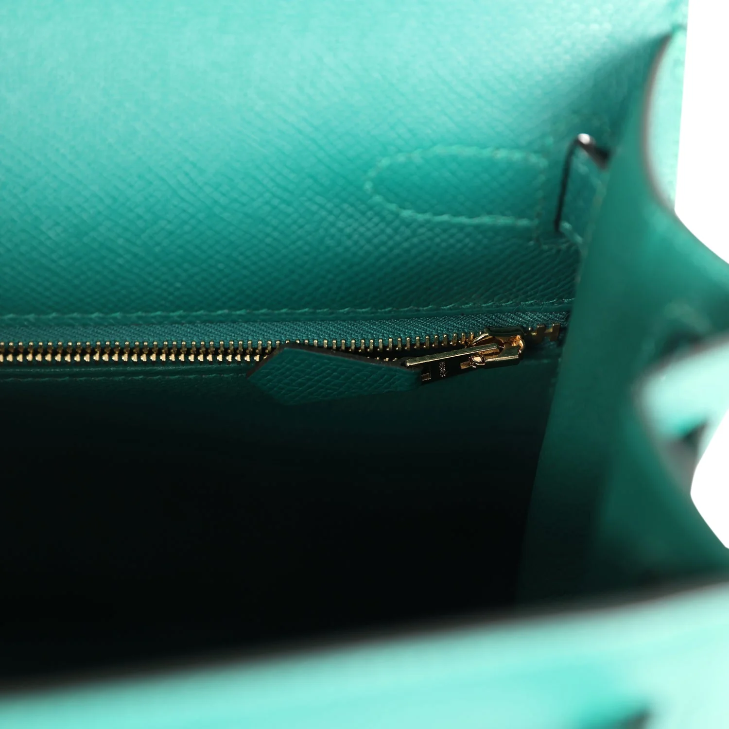 Replicate Hermes Kelly Sellier 28 Malachite Epsom Gold Hardware(1:1 replica)