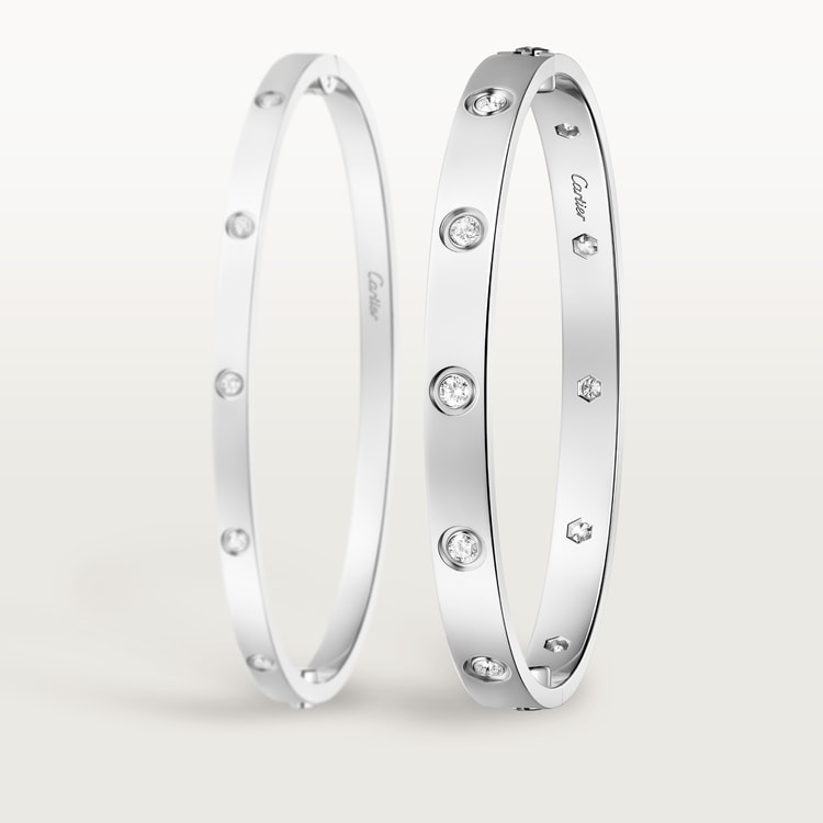 Replicate LOVE bracelet, classic model,10 diamonds(1:1 replica)