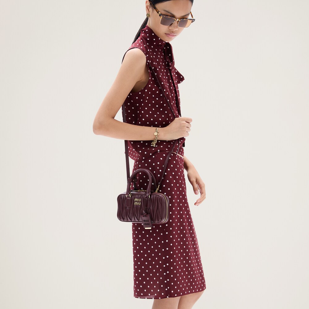 Replicate Arcadie matelassé nappa leather mini-bag(1:1 replica)