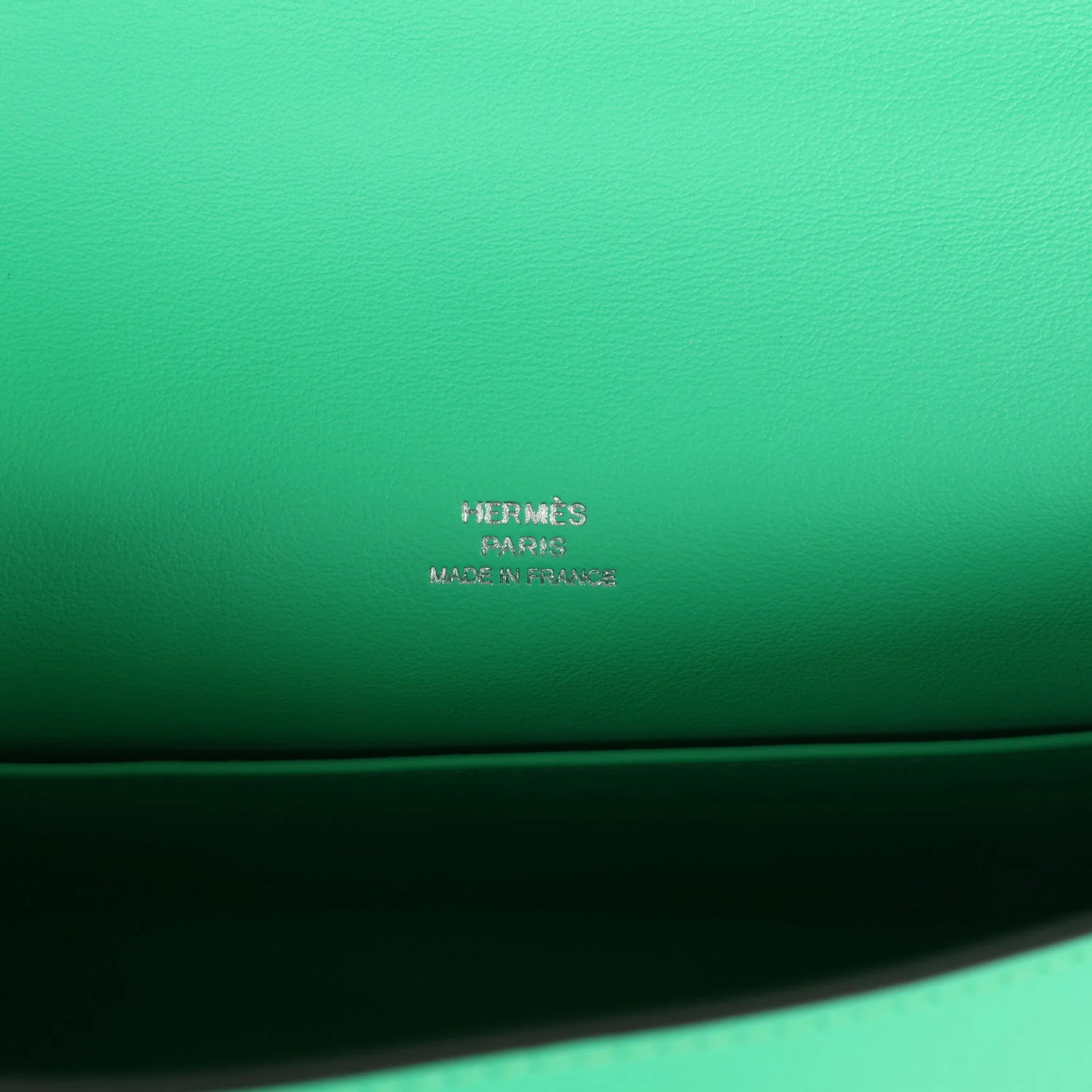 Replicate Hermes Kelly Pochette Vert Comics Swift Palladium Hardware(1:1 replica)