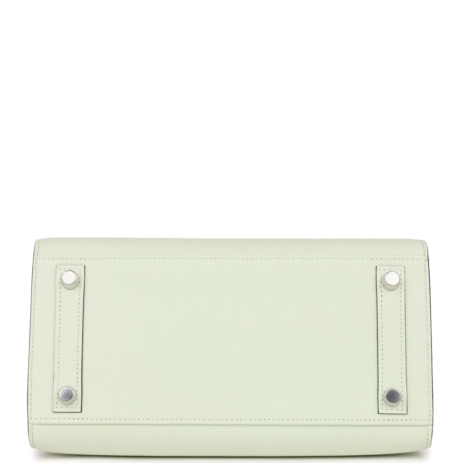 Replicate Hermes Birkin Sellier 25 Vert Fizz Epsom Palladium Hardware(1:1 replica)