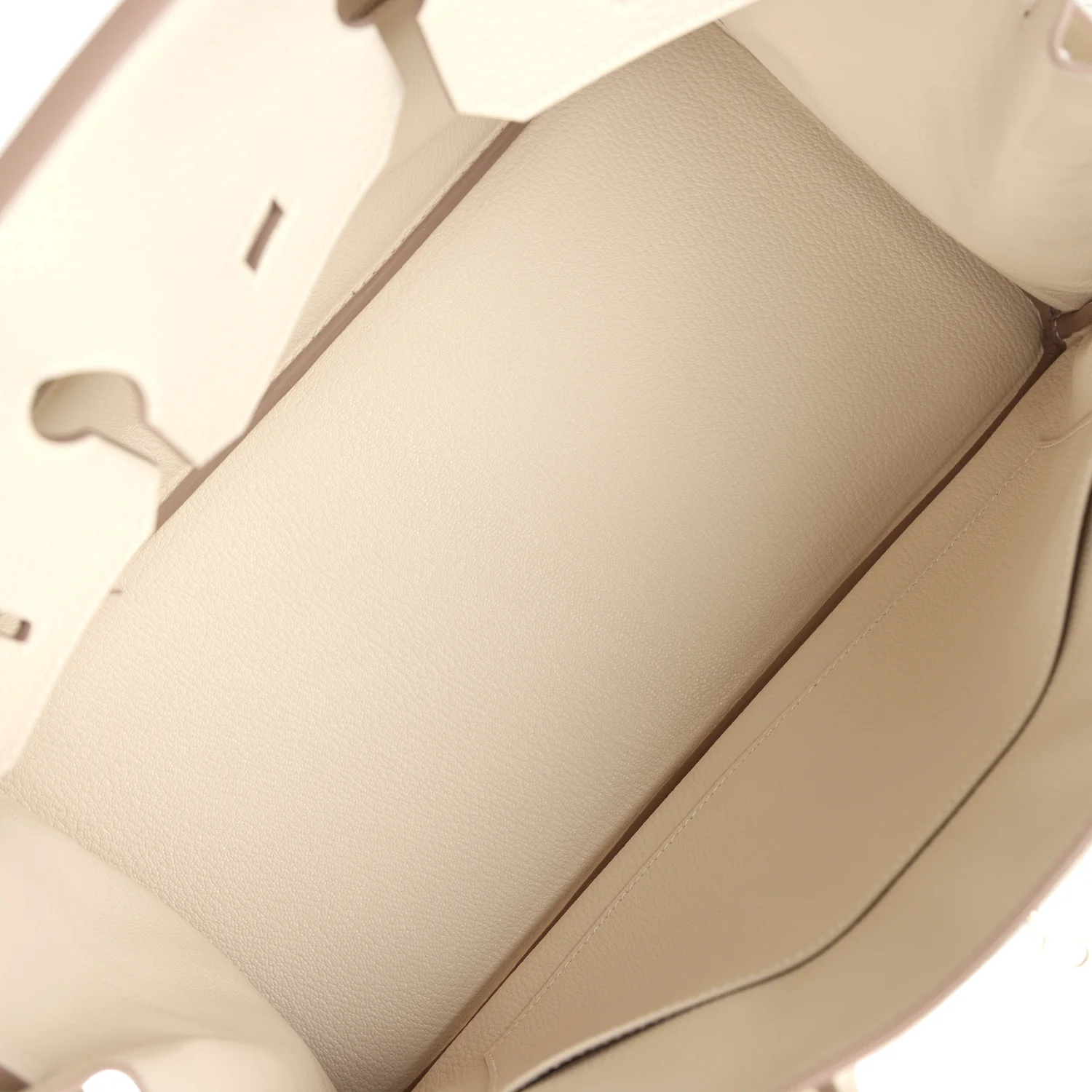 Replicate Hermes Birkin 35 Craie Togo Palladium Hardware(1:1 replica)