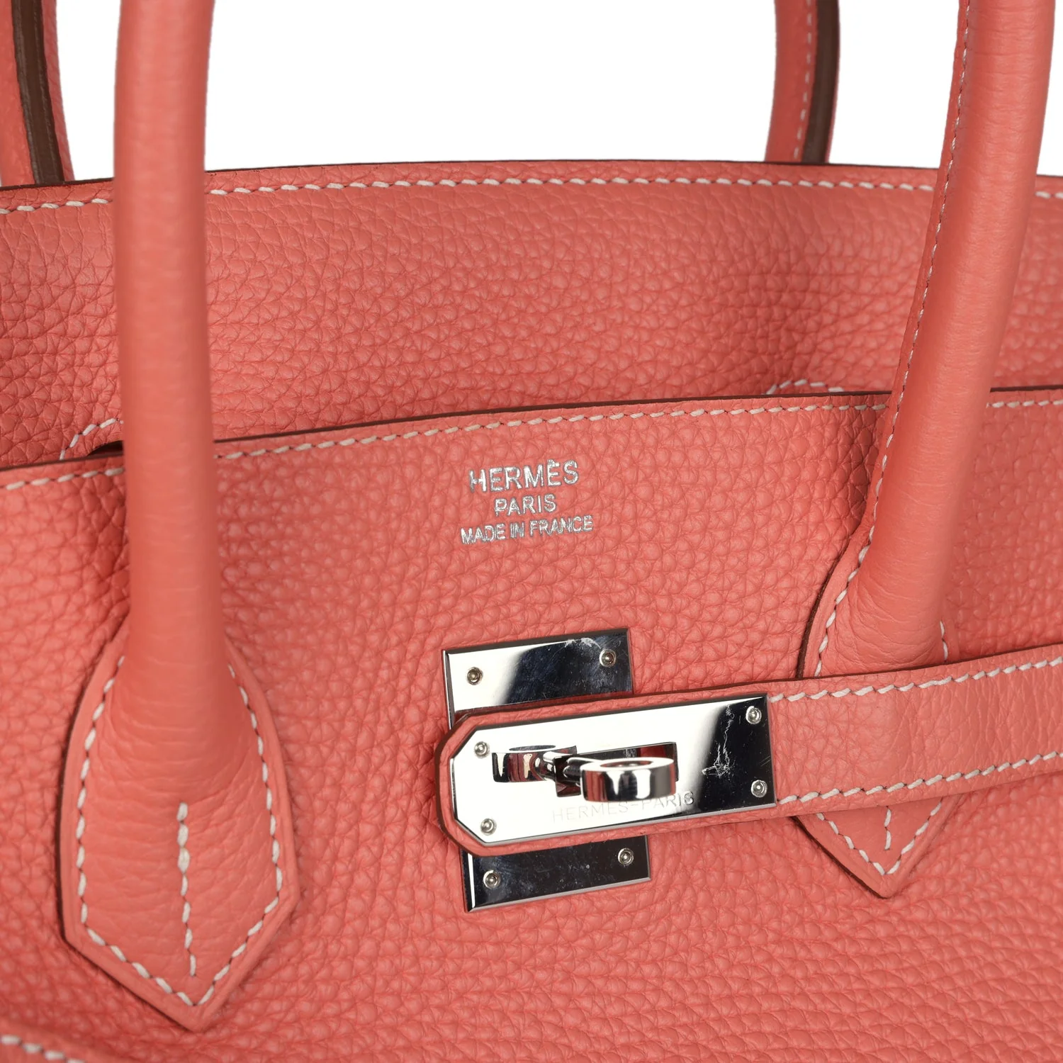 Replicate Hermes Birkin 35 Crevette Clemence Palladium Hardware(1:1 replica)