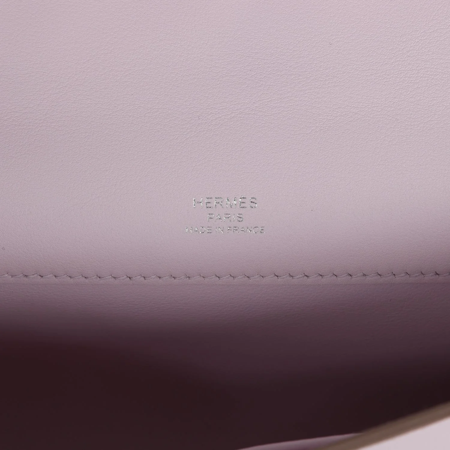 Replicate Hermes Kelly Cut Mauve Pale Swift Palladium Hardware(1:1 replica)