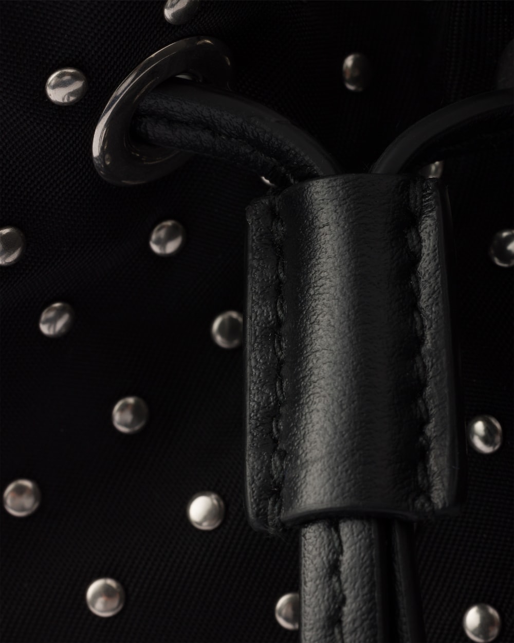 Replicate Re-Nylon Mini-Bag With Studs(1:1 replica)