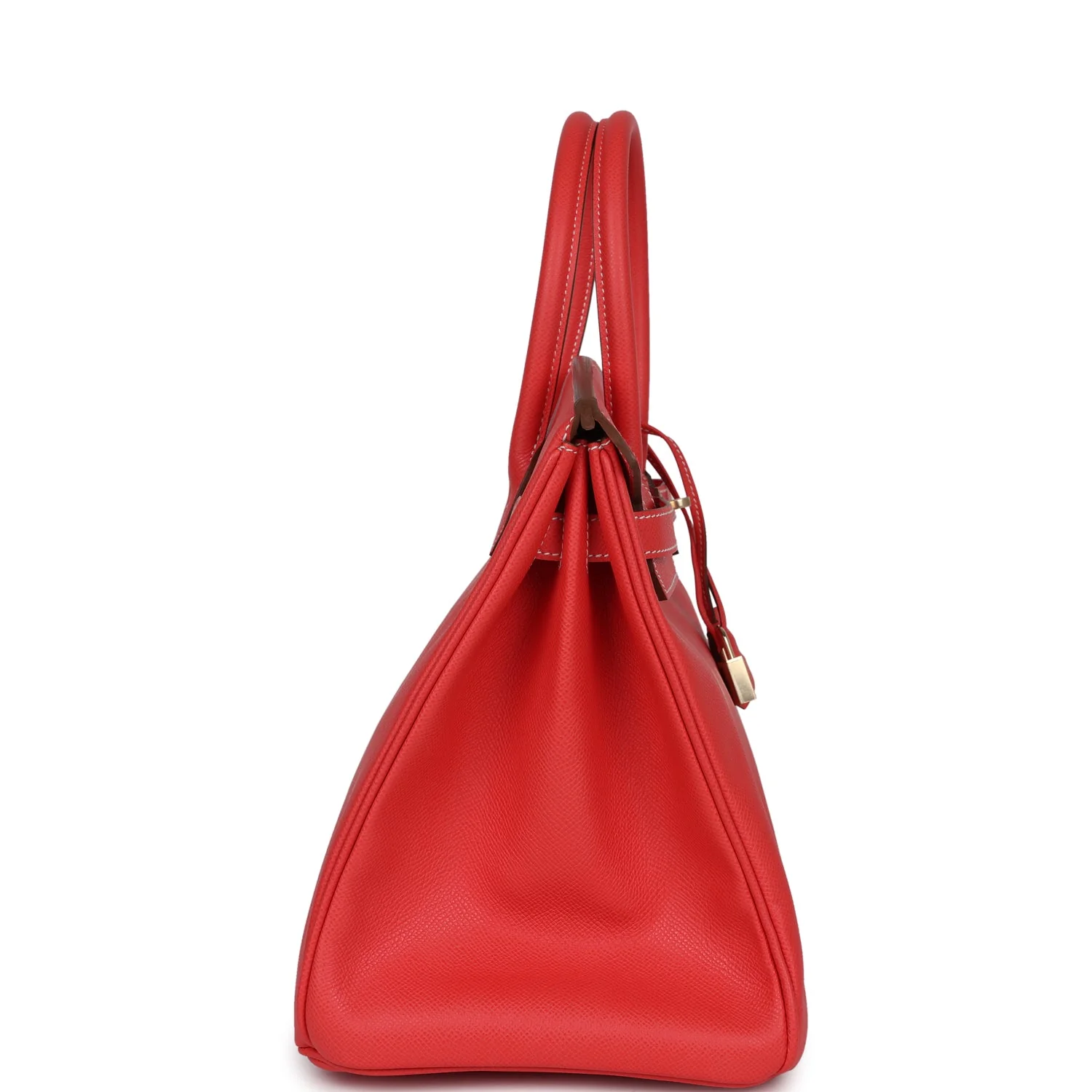 Replicate Hermes Birkin 35 Rose Jaipur Candy Epsom Permabrass Hardware(1:1 replica)