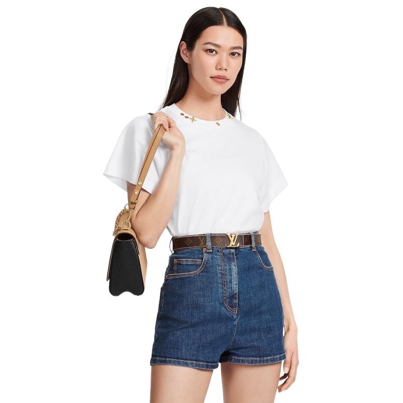 Replicate LV Initiales 30mm Reversible Belt(1:1 replica)