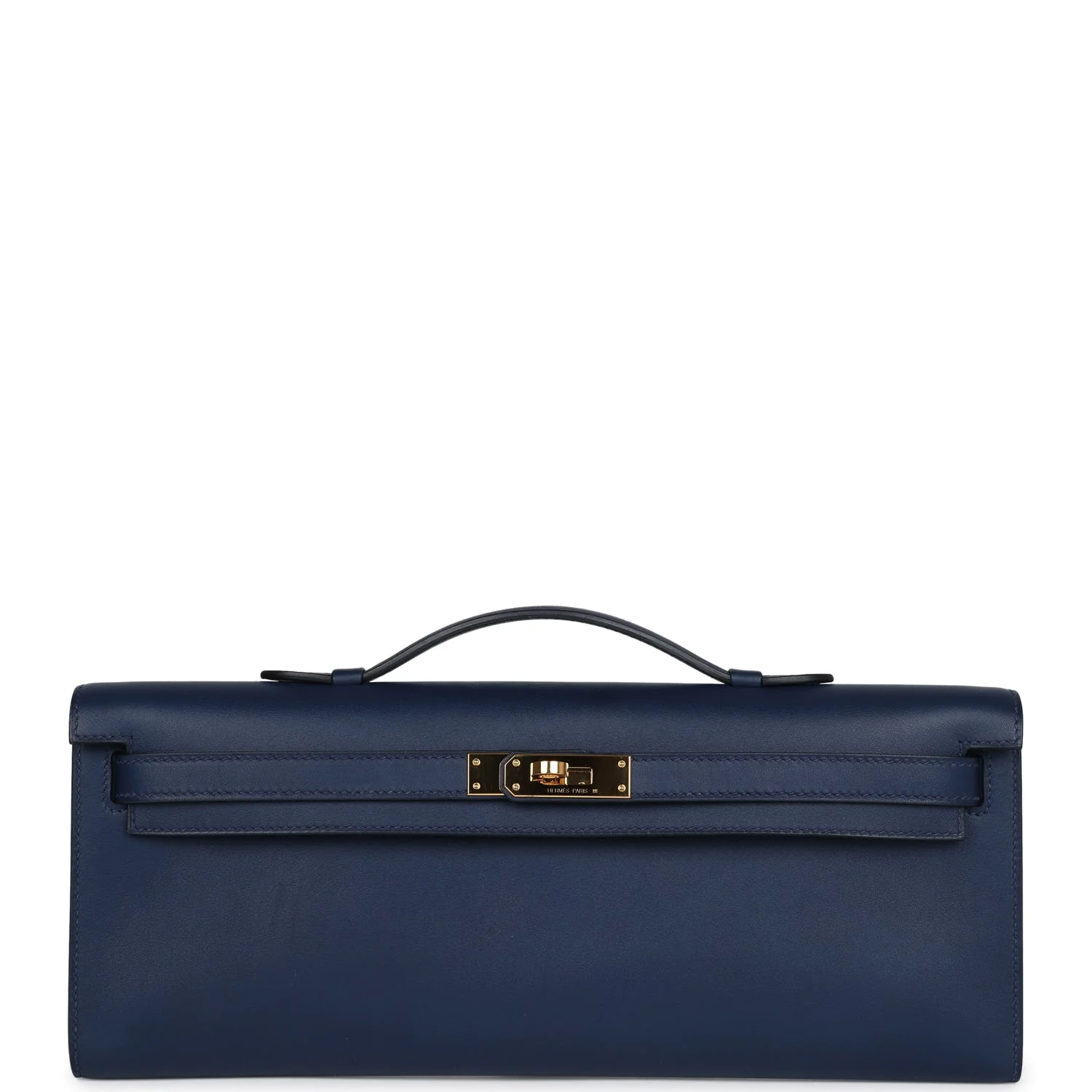 Replicate Hermes Kelly Cut Bleu Navy Swift Gold Hardware(1:1 replica)