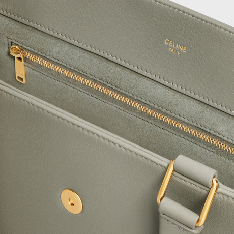 Replicate MEDIUM APPOLINE BAG IN SUPPLE CALFSKIN GREEN CLAY(1:1 replica)