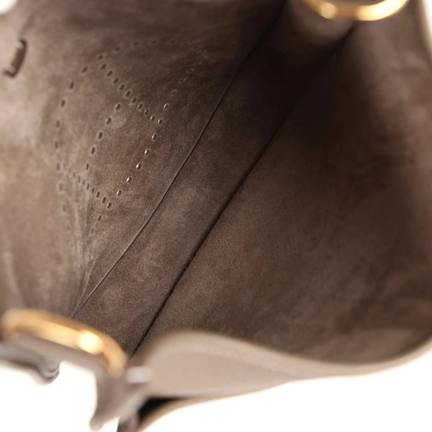 Replicate Hermes Evelyne III PM Etoupe Clemence Gold Hardware(1:1 replica)