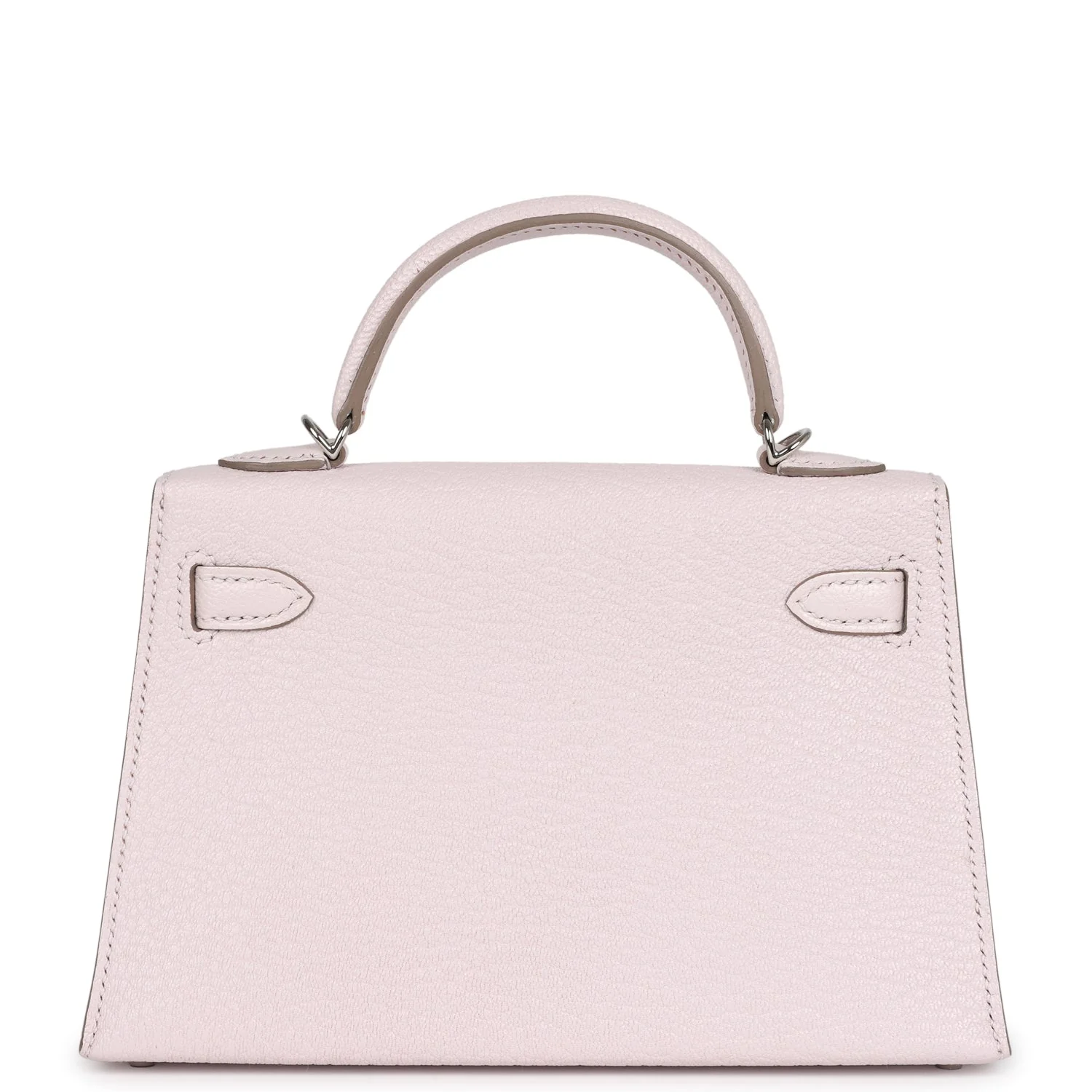Replicate Hermes Kelly Sellier 20 Mauve Pale Chevre Palladium Hardware(1:1 replica)