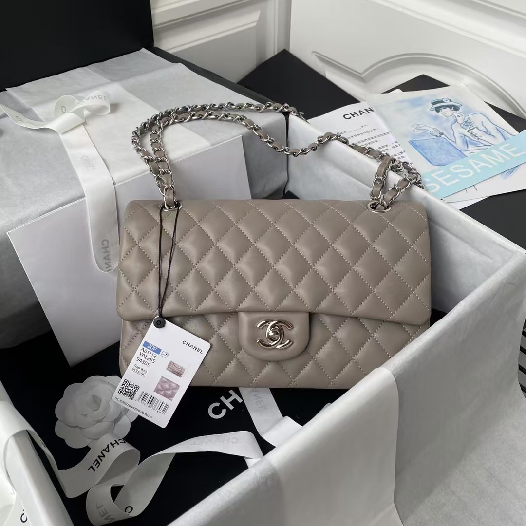 Replicate Chanel Classic 11.12 Handbag Silver Hardware(1:1 replica)