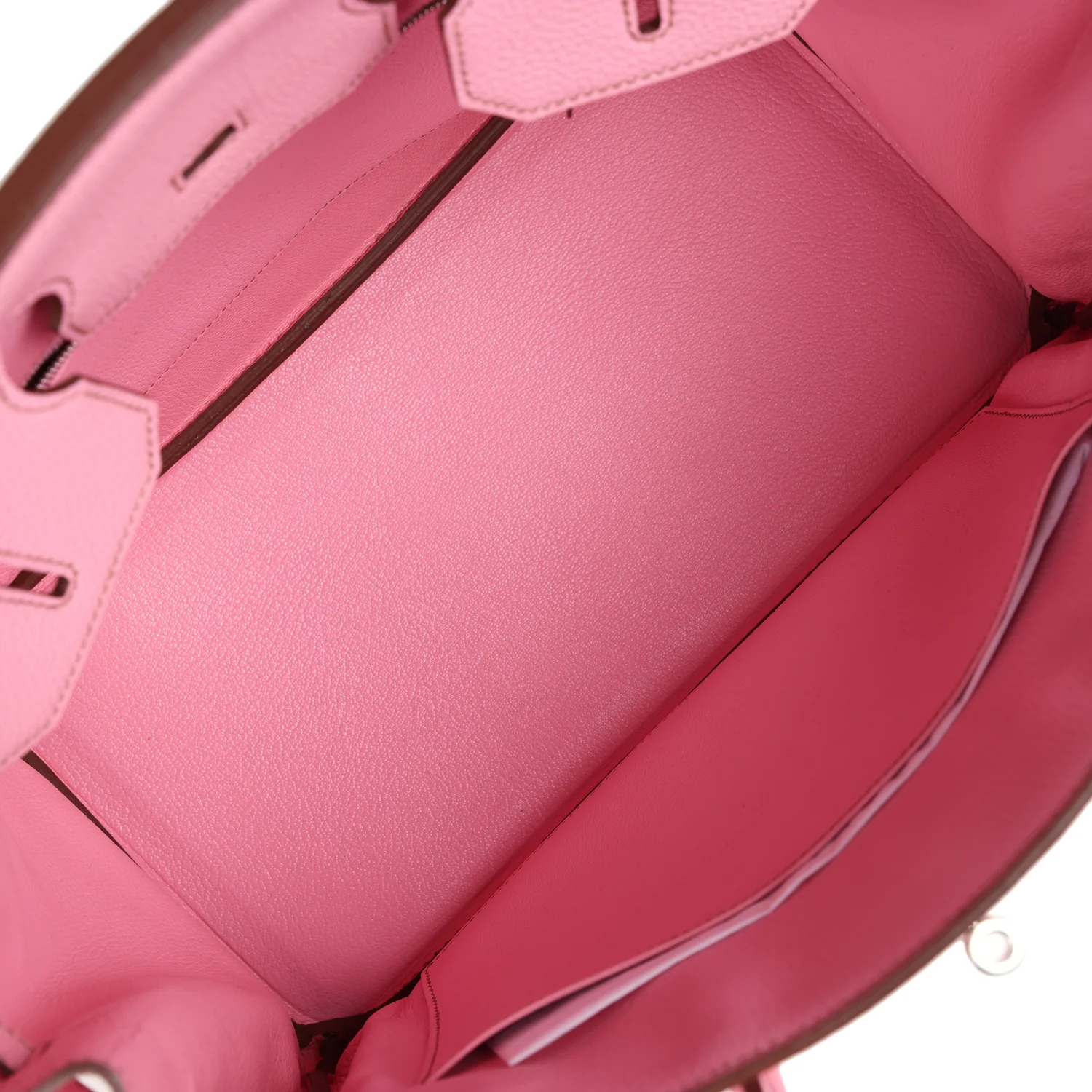 Replicate Hermes Birkin 35 Bubblegum Togo Palladium Hardware(1:1 replica)