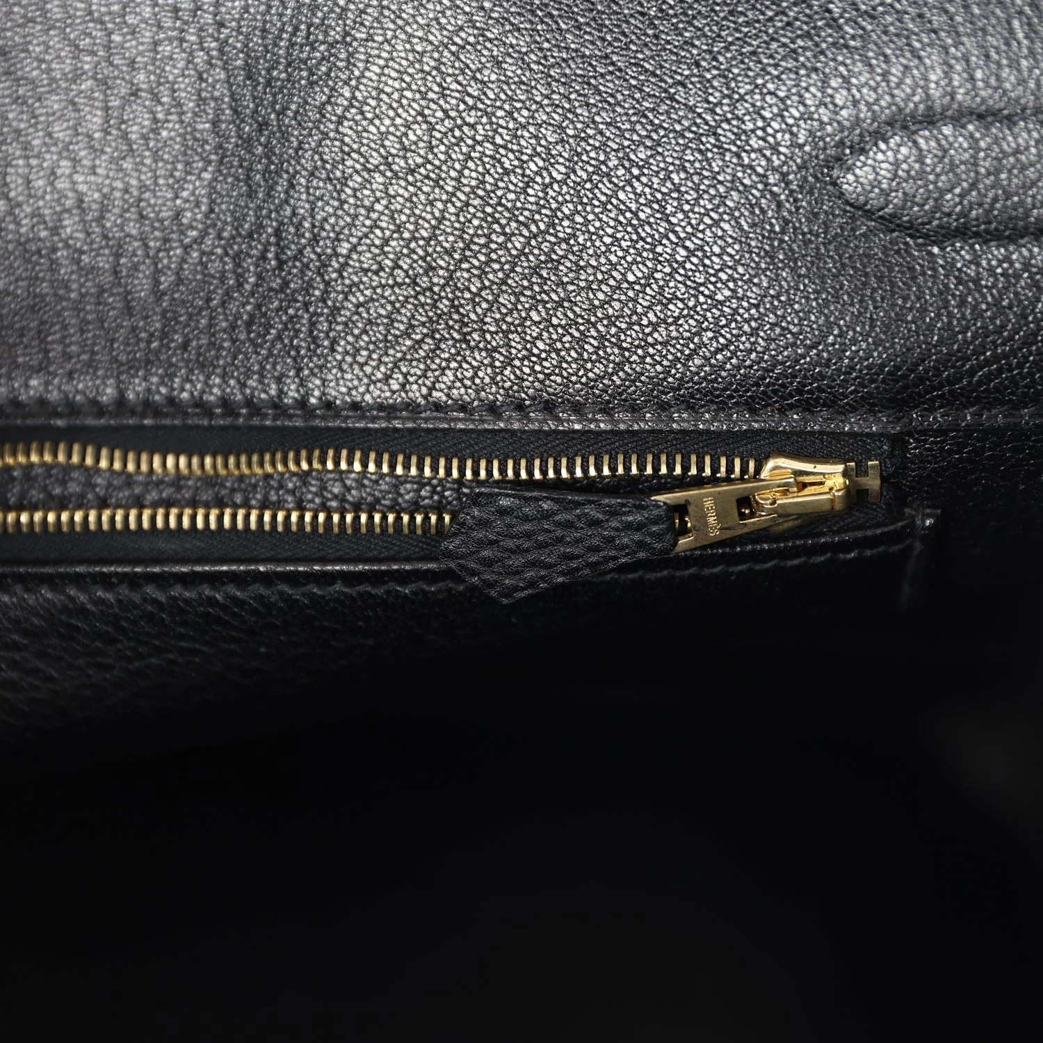 Replicate Hermes Birkin 35 Black Togo Gold Hardware(1:1 replica)