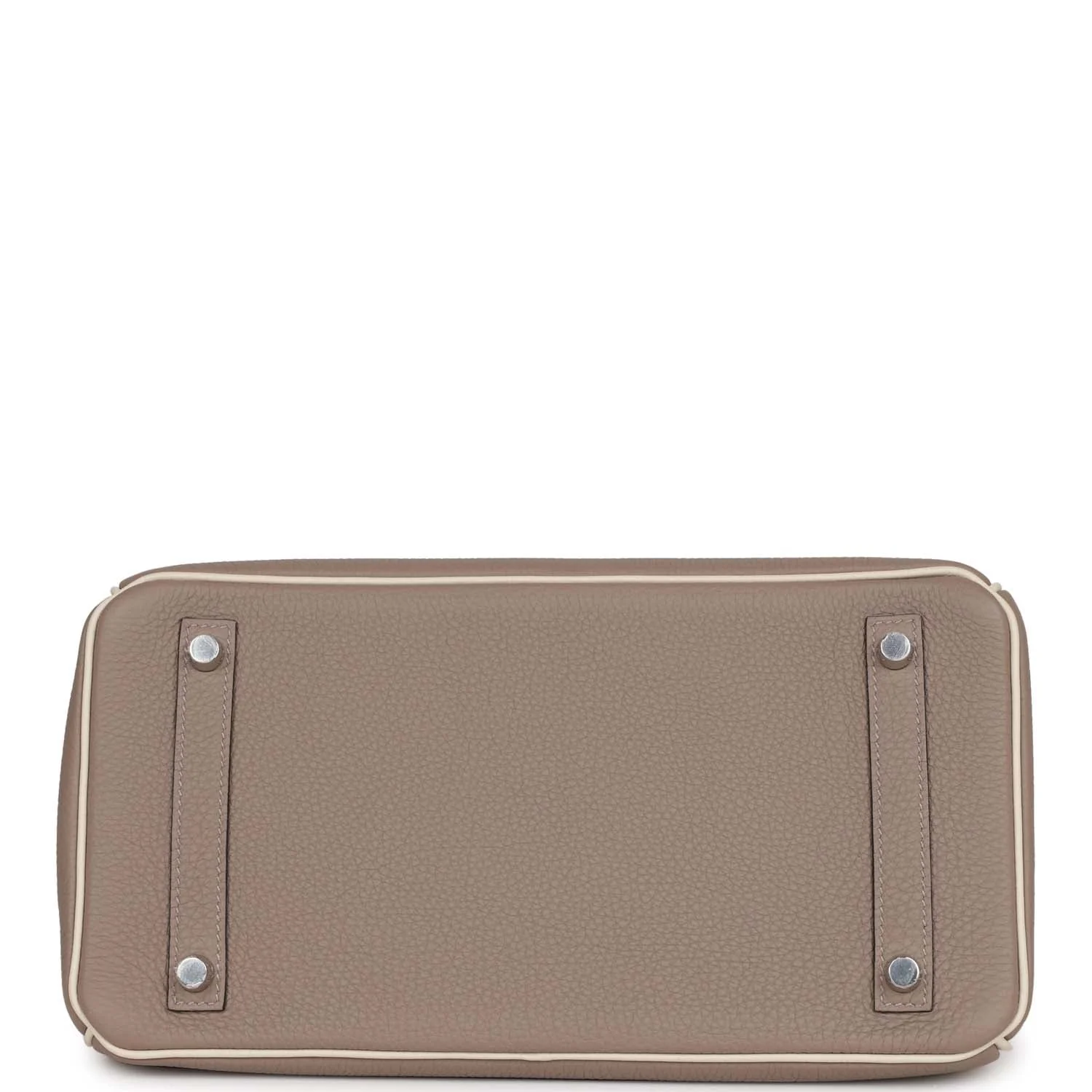 Replicate Hermes Special Order (HSS) Birkin 30 Gris Tourterelle and Craie Togo Palladium Hardware(1:1 replica)