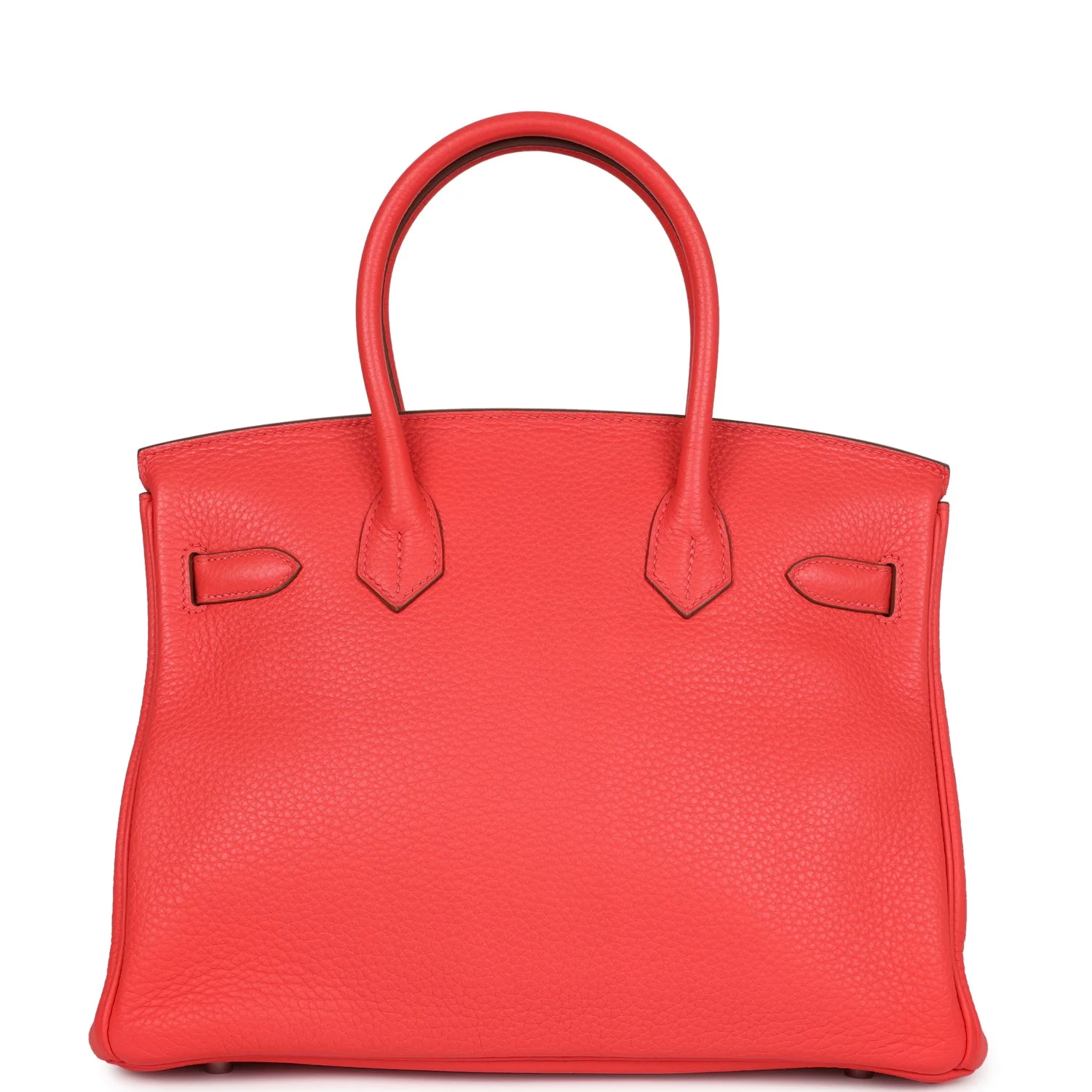 Replicate Hermes Birkin 30 Rose Jaipur Clemence Palladium Hardware(1:1 replica)