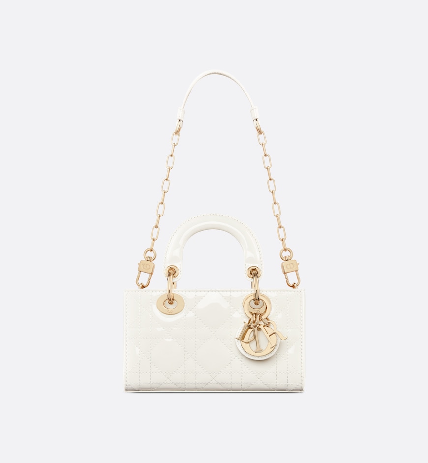 Replicate Dior Lady D-Joy Micro Bag– Patent Leather(1:1 replica)
