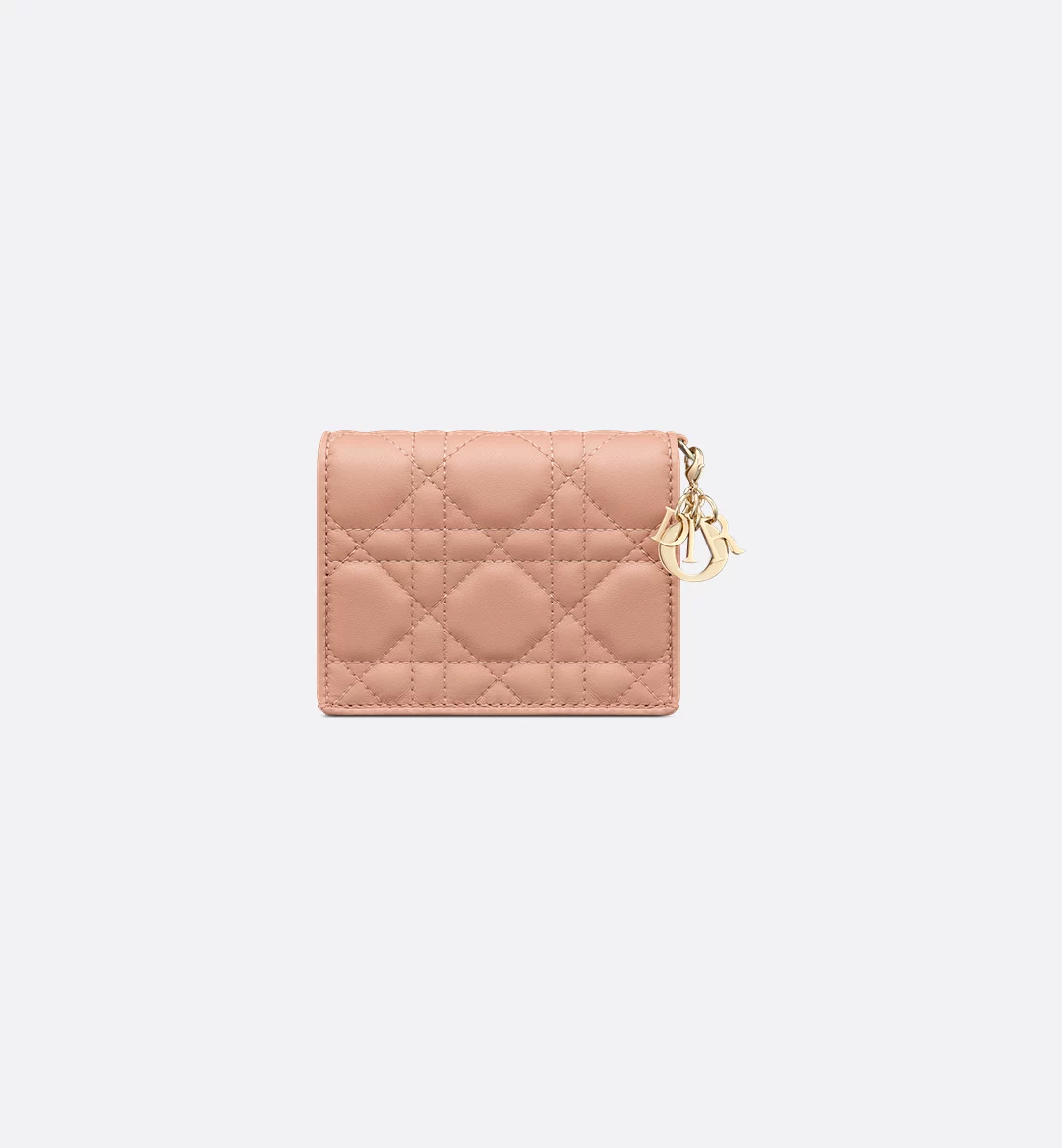Replicate Mini Lady Dior Gardenia Wallet(1:1 replica)