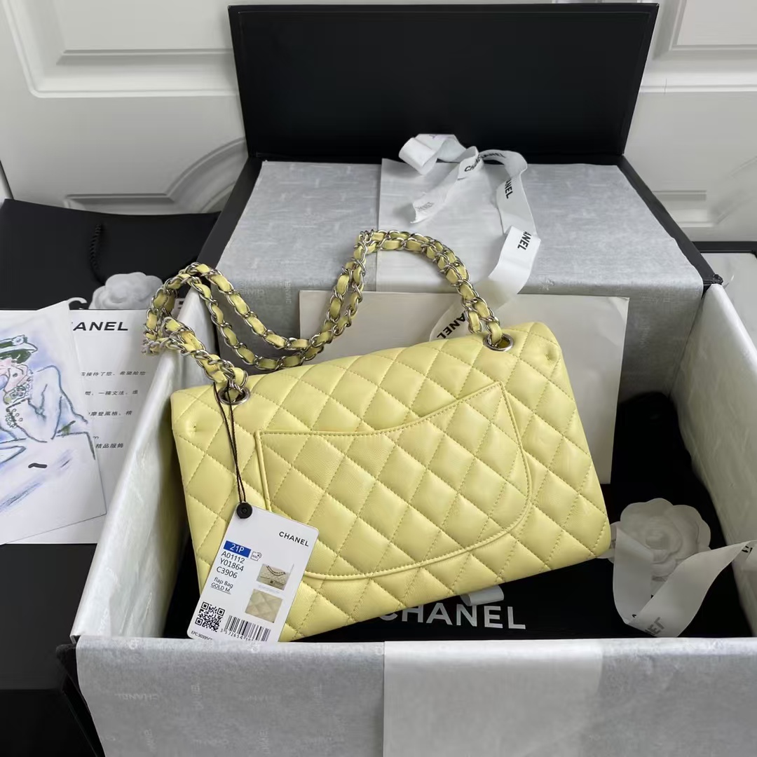 Replicate Chanel Classic 11.12 Handbag Silver Hardware(1:1 replica)