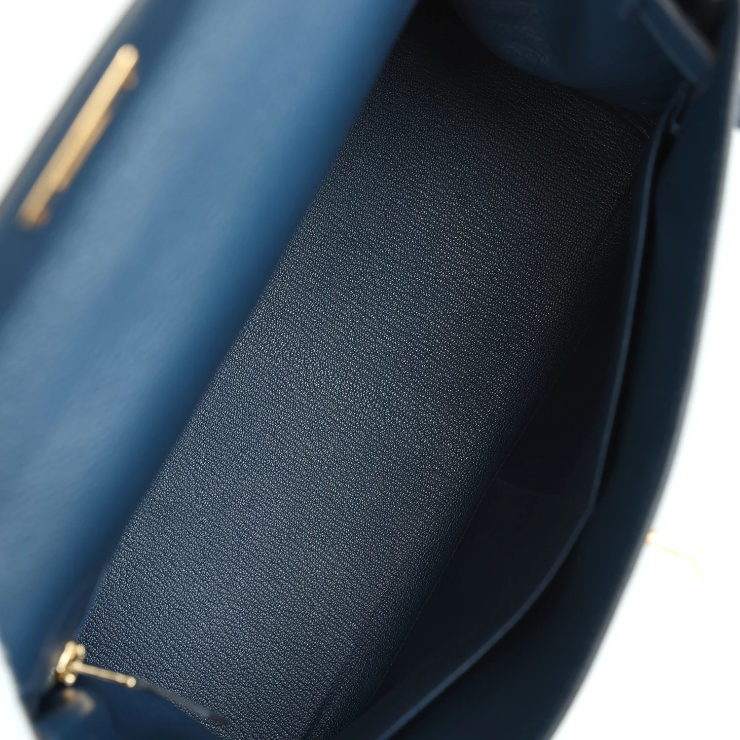 Replicate Hermes Kelly Retourne 28 Deep Bleu Evercolor Gold Hardware(1:1 replica)