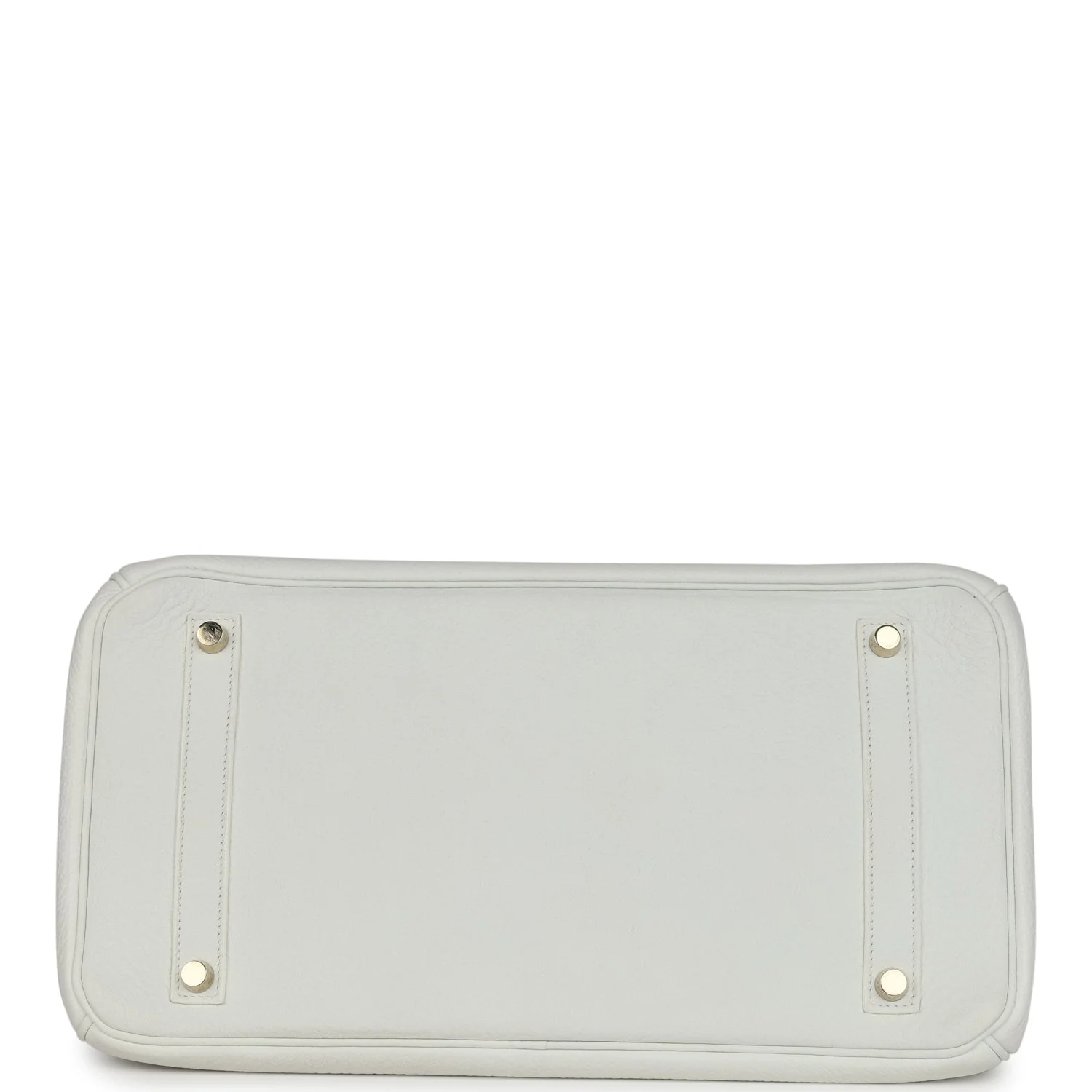 Replicate Hermes Birkin 35 White Clemence Gold Hardware(1:1 replica)