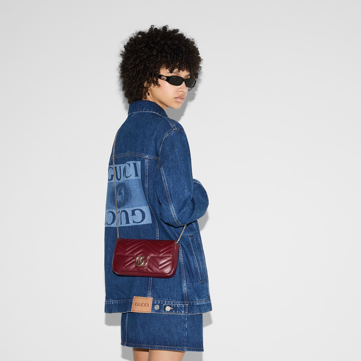 Replicate GG Marmont Super Mini Bag(1:1 replica)